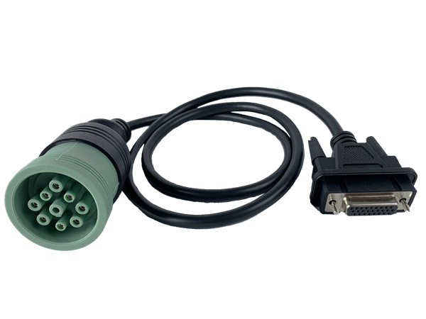 Picture of Jaltest JDC217.9 Deutsch 9 Pin Type 2 Green Diagnostic Cable