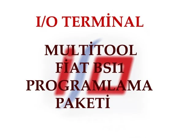 Ioterminal FIAT BSI1 Programlama Paketi