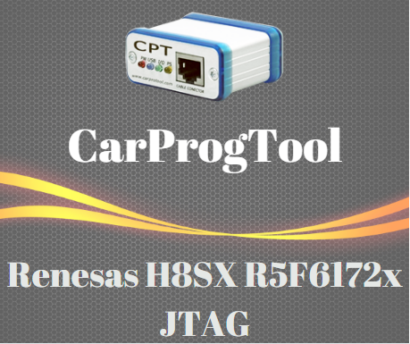 CarProTool Aktivasyon Renesas H8SX R5F6172x JTAG UART CAN Programcı CRASH DATA Remover