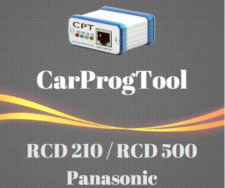 CarProTool Aktivasyon RCD 210 / RCD 500 Panasonic (Renesas M30879) Kod Okuyucu