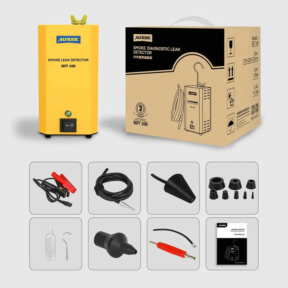 Picture of Autool SDT106 EVAP Gas Leak and Oil Pipe Diagnostic Device