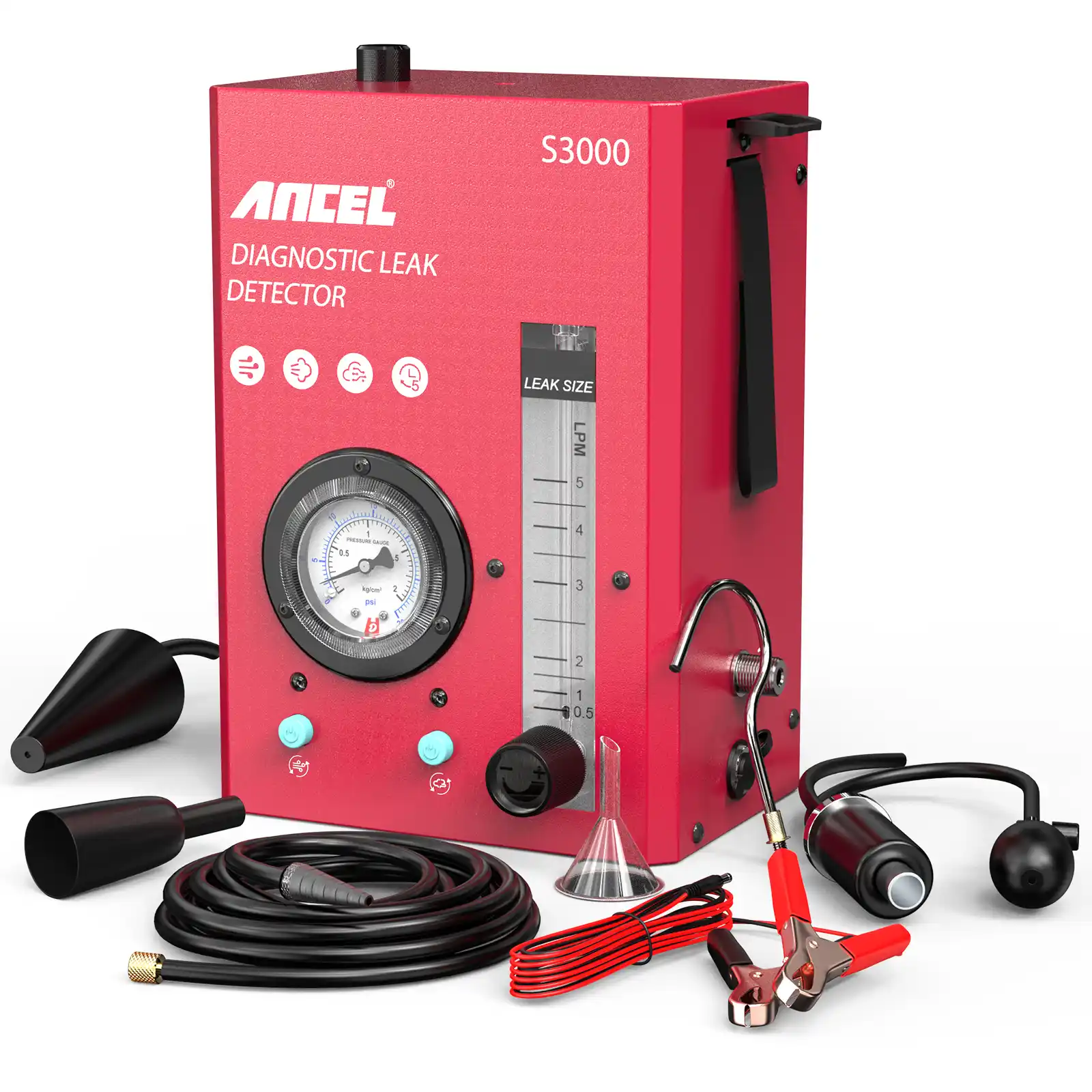 Picture of Ancel S3000 EVAP Gas Leak Detection and Fuel Pipe Diagnostic Device