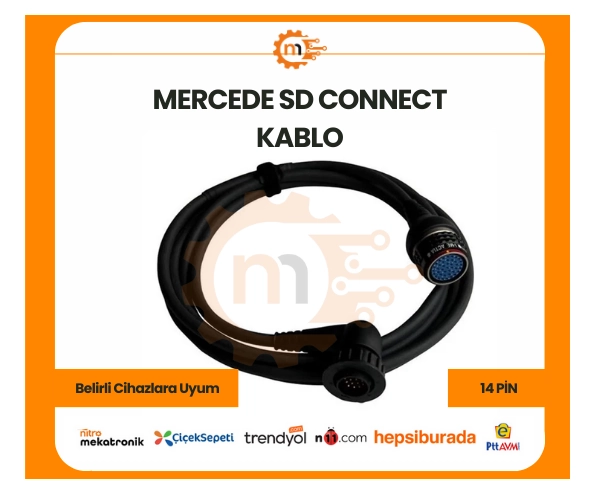 Picture of Mercedes SD Connect 14 Pin Cable